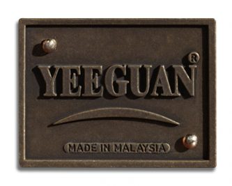 Yee Guan Logo Metal Plate